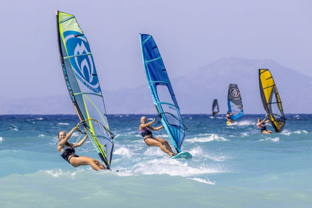 Windsurfing Greece