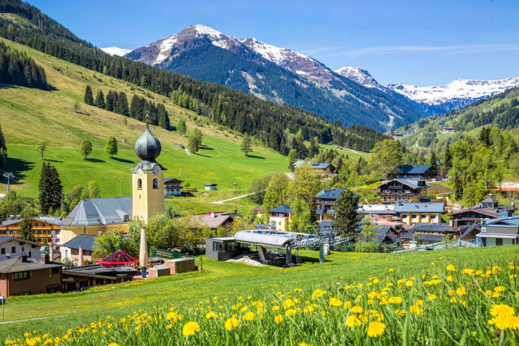 Place in the valley of Saalbach-Hinterglemm
