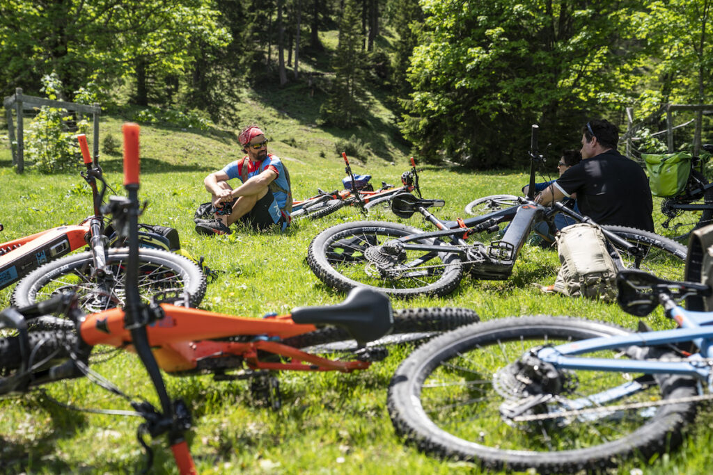 Break from cycling in Karwendel