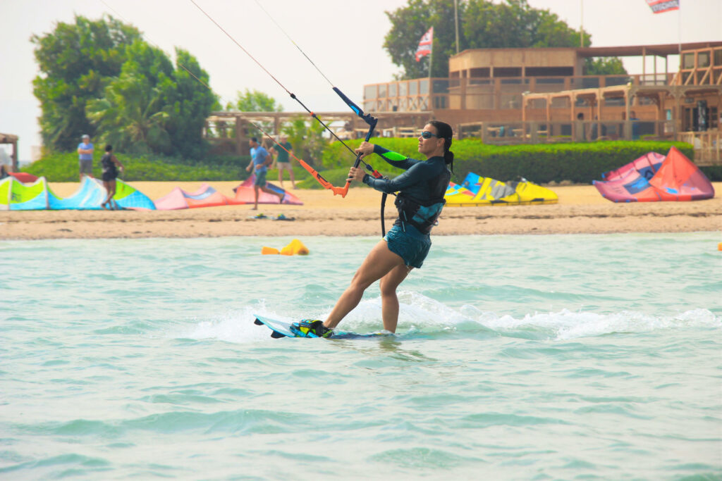 Kiteboarding Club El Gouna Kitesurferin