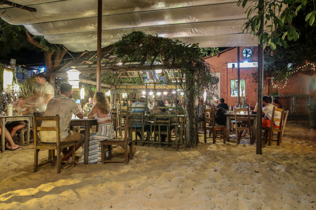 Bar in Jericoacoara in Brasilien