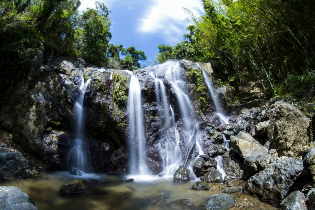 Small waterfall on Tobago