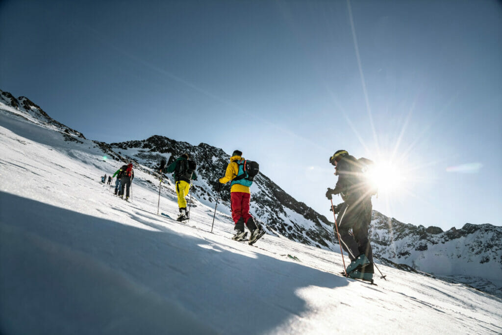 Preparation ski tour: checklist for ski tour beginners and professionals.