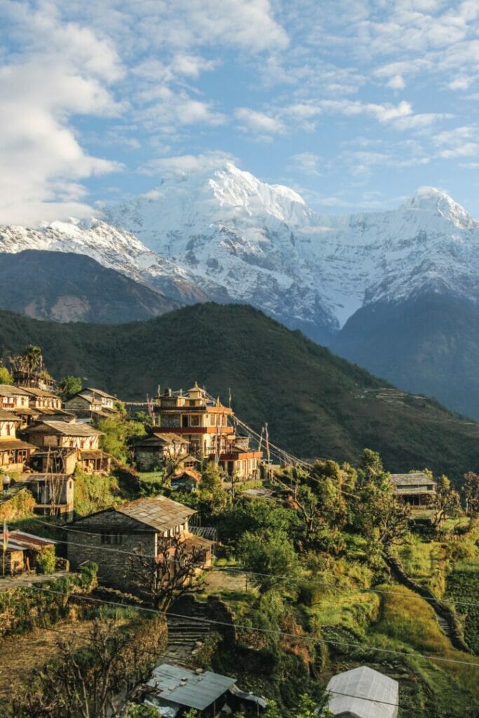 Hiking vacation Nepal